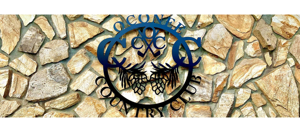 Sign at clubhouse entrance